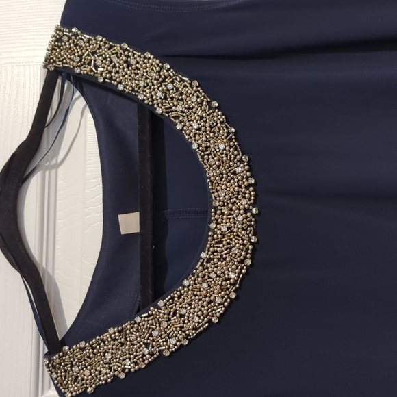 DB Navy Shift Dress & Jacket Set - Size 10 - Picture 4 of 7